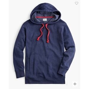 J Crew Tunic‎ Hoodie Sweatshirt Vintage Fleece AB712 COZY Women's XS THE SOFTEST